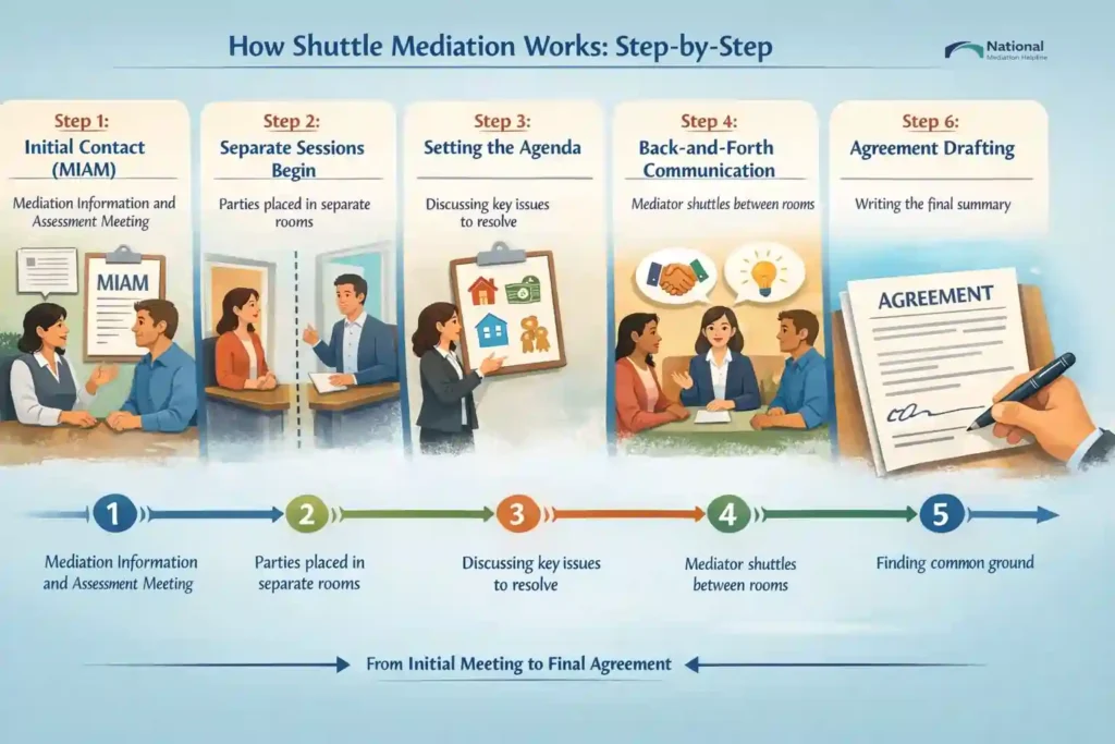 How Shuttle Mediation Works: Step-by-Step Barnstaple