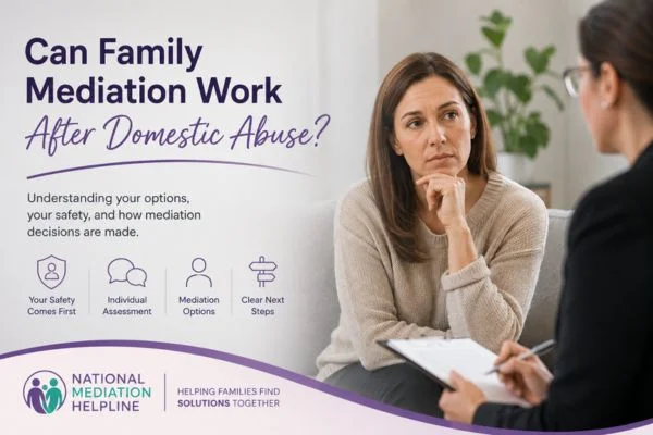Can Family Mediation Barnstaple Work After Domestic Abuse?